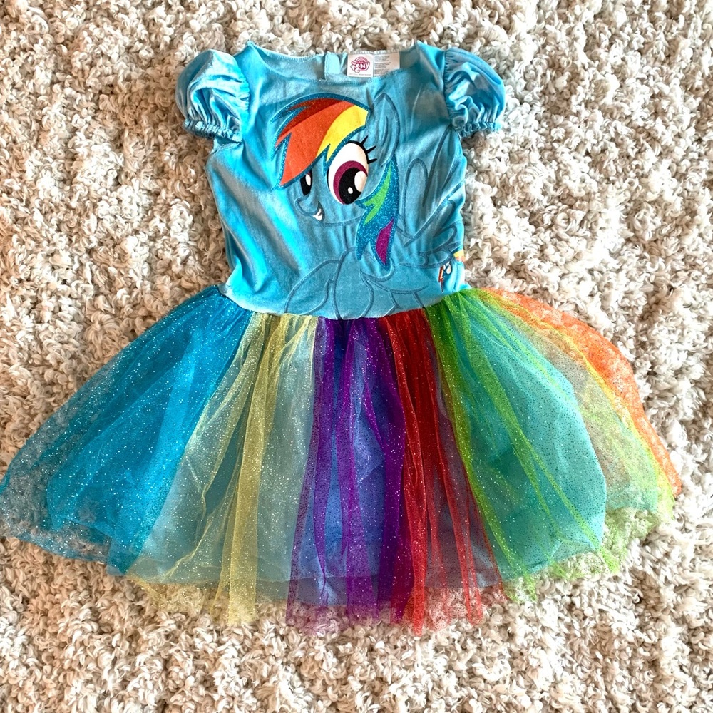 Rainbow Dash Tutu Prestige girls Halloween costume